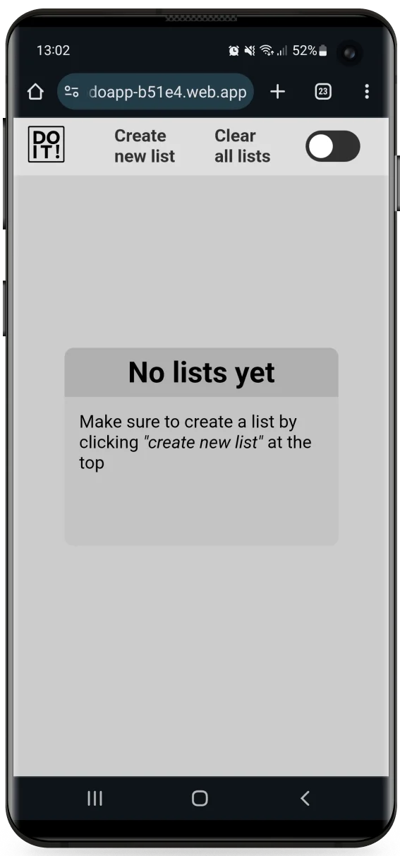 todo app mobile
